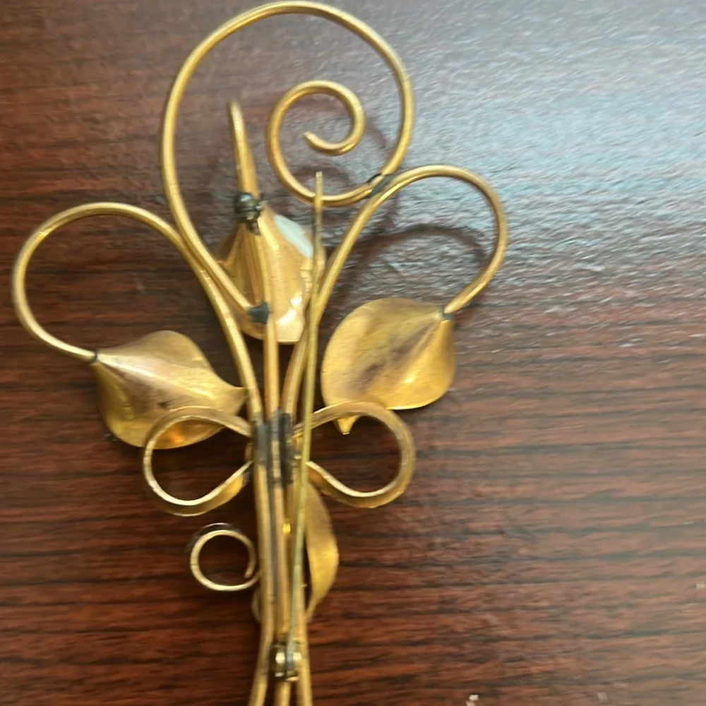 Vintage Flower Brooch. - Picture 6 of 6